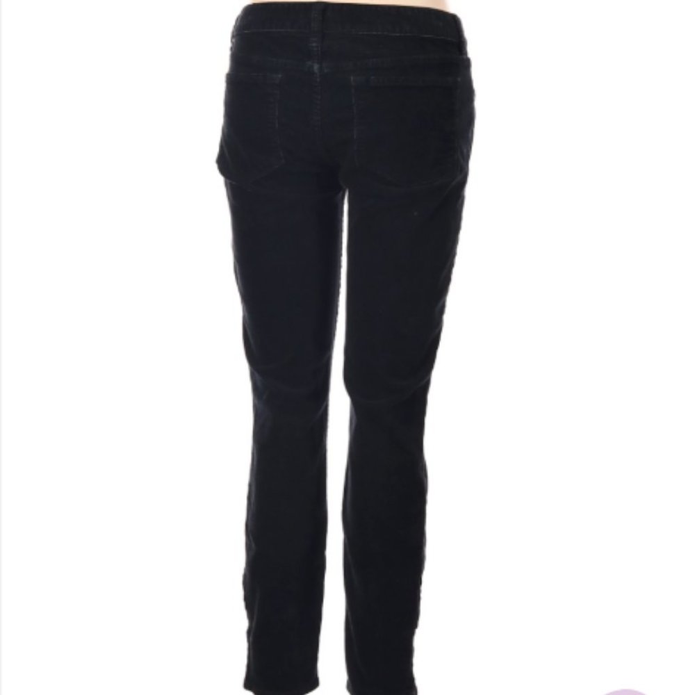 J Crew Skinny Fit Stretch Corduroy Pants in Black - Picture 10 of 10